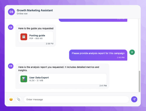 Growth Marketing Assistant